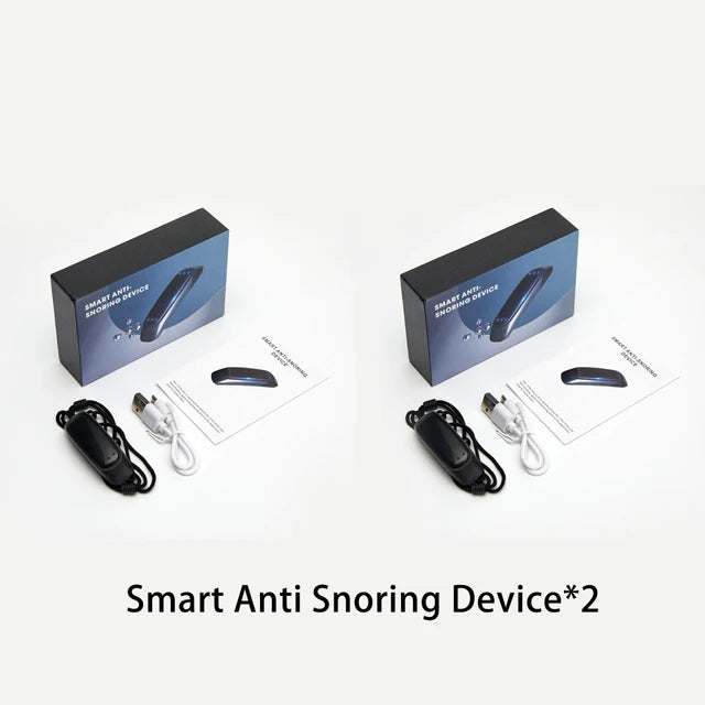 Portable Comfortable Sleep Well Snoring Stop Sleep Apnea Aid USB Electric Smart anti Snoring Device EMS Pulse Stop Snore